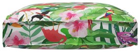 vidaXL Μαξιλάρι παλέτας για κάθισμα Floral Πολύχρωμο 80 x 80 x 12 cm