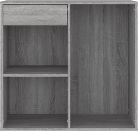 vidaXL Ντουλάπι Καλλυντικών Γκρι Sonoma 80x40x75 εκ. από Επεξεργ. ξύλο