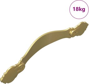 vidaXL Λαβή 923 pcs Χρυσό Ζαχαροχάλκος