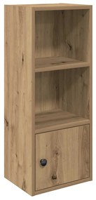 vidaXL Βιβλιοθήκη Αρτισιανή Δρυς 31x24x77 εκ. Επεξ. Ξύλο