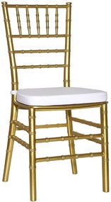 Metaxakis   Chair Chiavari-PP Gold With Cushion  metax-01-00-2434 διάστ.45.0000 x 40.0000 x 94.0000