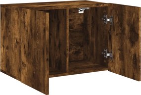 vidaXL Ντουλάπι Τοίχου Τηλεόρασης Καφέ Δρυς 60 x 30 x 41 εκ.