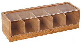 Κουτί Για Τσάι 5 Θέσεων (36x13x10) Espiel XYX110