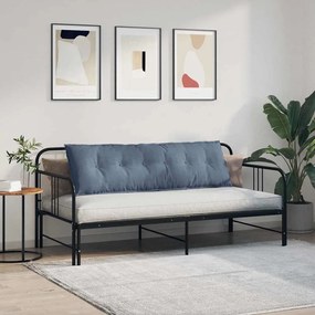 vidaXL Μαξιλάρι Πλάτης Μπλε 160 x 50 cm Υφασμάτινο Κορντουρά