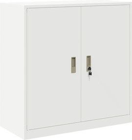 vidaXL Ντουλάπι αποθήκευσης με αποθήκευση Λευκό 90 x 40 x 90 cm