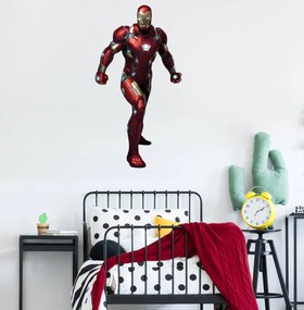 Παιδικά Αυτοκόλλητα Τοίχου - Iron Man - Superheroes - Stick862 170cm