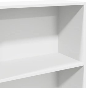 vidaXL Βιβλιοθήκη Λευκή 60x30x189 εκ. από Επεξεργασμένο Ξύλο