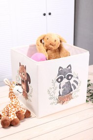 Διακοσμητικό Αποθηκευτικό Καλάθι Πολύχρωμο YLC 30x30x30