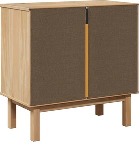 vidaXL Ντουλάπι Διαδρόμου OTTA 75x40x75 εκ. από Μασίφ Ξύλο Πεύκου