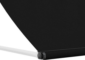 vidaXL Αντιανεμικό Μαύρο 150 x 150 cm