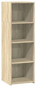 Ντουλάπι Sonoma Δρυς 40x41x124 εκ. από Επεξεργασμένο Ξύλο - Καφέ