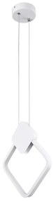 Φωτιστικό Οροφής Mary 61083 Led 12W 20x2,3x28,5cm White GloboStar Αλουμίνιο