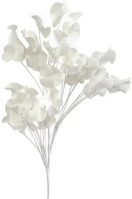 MarHome ΚΛΑΔΙ FOAM ΦΥΛΛΑ ΛΕΥΚΟ - 30x100cm 6/24ΚΙΒ  00-7072-4