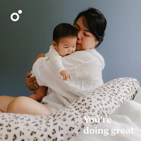 Doomoo Buddy Μαξιλάρι θηλασμού Leopard Cream