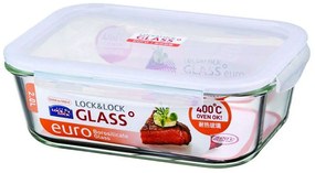 Δοχείο Φαγητού LLG455 25,1x18,9x8,8cm 2lt Clear Lock &amp; Lock Γυαλί