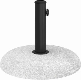 vidaXL Βάση ομπρέλας Ανοιχτό γκρι Ø 45 x 33 εκ. Σκυρόδεμα