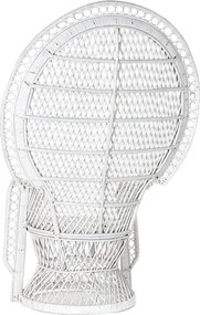 Κήπος πολυθρόνα DKD Home Decor Λευκό 102 x 66 x 146 cm 97 x 66 x 144 cm