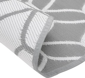 vidaXL Χαλί εξωτερικού χώρου ARAKIL γκρι Ø120 cm PP