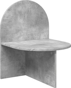 vidaXL Κομοδίνο Γκρι Σκυροδέματος 48 x 49 x 65 εκ.