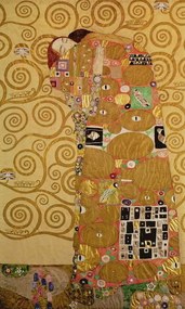 Αναπαραγωγή Fulfilment (Stoclet Frieze) c.1905-09, Gustav Klimt