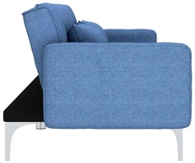 Καναπές - Κρεβάτι Μπλε Υφασμάτινος - Μπλε
