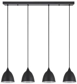 Κρεμαστό Φωτιστικό Οροφής ΜαύροADEPT PENDANT 77-9048 Homelighting-77-9048-Μαύρο 77-9048