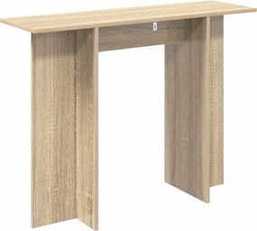 vidaXL Τραπέζι κονσόλας Sonoma Δρυς 100 x 30 x 75 εκ