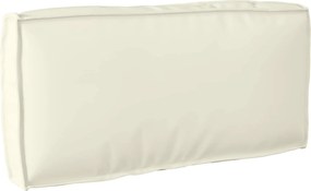 vidaXL Μαξιλάρι Κρεμ 80 x 40 x 12 cm Ύφασμα Όξφορντ