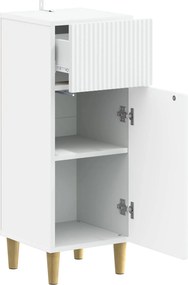 vidaXL Ντουλάπι Αποθήκευσης Μπάνιου ARNHEM Λευκό 30 x 31 x 80 εκ.