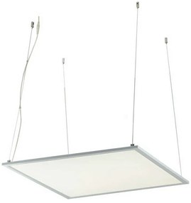 Φωτιστικό Οροφής Pannello LED-PANEL-60X60-BIS Led 40W 59,5x59,5cm White Intec Metal