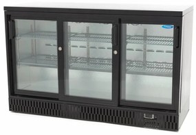 Drinks Fridge - 3 Sliding Doors - 6 Adjustable Shelves