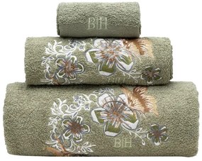 Σετ πετσέτες Art 3389 Σετ 3τμχ Πράσινο   Beauty Home