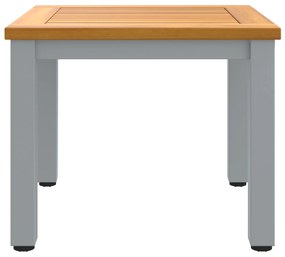 vidaXL Τραπέζι Κήπου  45x45x38 εκ. Συμπαγές Ξύλο Ακακίας