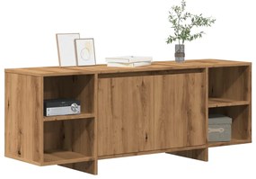 vidaXL Έπιπλο Τηλεόρασης Αρτισιανή Δρυς 130x35x50 εκ από Επεξεργ. Ξύλο