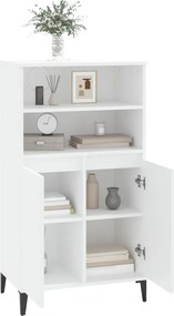 vidaXL Ντουλάπι Λευκό 60 x 36 x 110 εκ. από Επεξεργασμένο Ξύλο