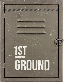 Κλειδοθήκη (23.5x9.2x30.5) A-S Key Box Grey 141187