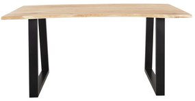 ΤΡΑΠΕΖΙ ΤΡΑΠΕΖΑΡΙΑΣ SOFIA SLIM HM8500.21 ΜΑΣΙΦ ΞΥΛΟ ΑΚΑΚΙΑΣ 160x92x78Υεκ.