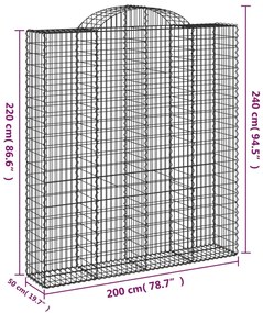 ΣΥΡΜΑΤΟΚΙΒΩΤΙΑ ΤΟΞΩΤΑ 3 ΤΕΜ. 200X50X220/240 ΕΚ. ΓΑΛΒΑΝ. ΑΤΣΑΛΙ 3146447