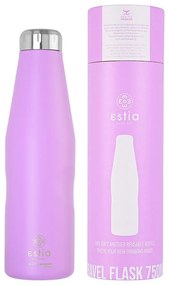 Μπουκάλι Θερμός Travel Flask Save The Aegean Lavender Purple 750ml - Estia