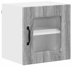 vidaXL Πάνελ πλυντηρίου πιάτων Kalmar 2 pcs Γκρίζο Σονομα