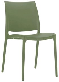 Siesta Maya/PL* Chair Olive Green metax-01-00-2510 διάστ.45.0000 x 44.0000 x 81.0000