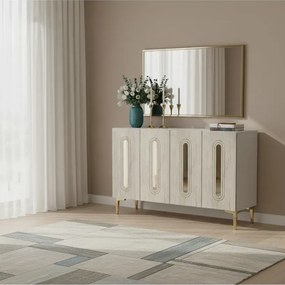 Stewehome κονσόλα πολύχρηστο ντουλάπι για γωνιά καφέ και βάση τηλεόρασης 120x32x75 cm