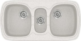 Sanitec Classic 303 (96×51) - Γρανιτένιος νεροχύτης - Metallic ICE