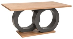 Τραπέζι Τραπεζαρίας Oregon Fylliana Golden Oak 160x90x75 εκ.