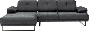 Corner Sofa Mustang Small Left - Anthracite Anthracite