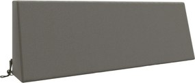vidaXL Μαξιλάρι πλάτης SOEST 100% Πολυεστέρας Γκρι 120 x 20 x 40 cm