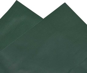 vidaXL Μουσαμάς Πράσινος 3 x 4 μ. 650 γρ./μ²