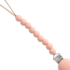 Κλιπ Πιπίλας Mushie Hera Powder Pink 66-102036