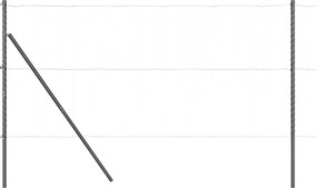 vidaXL Στύλος Περιφράξεων 26 pcs Γκρι 3,2 x 3,2 x 190 εκ