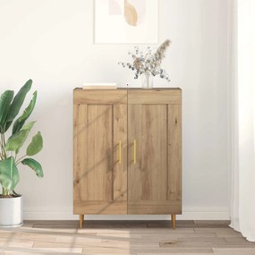 vidaXL Πλαϊνό γραφείο Artisan Oak 69,5 x 34 x 90 εκ.